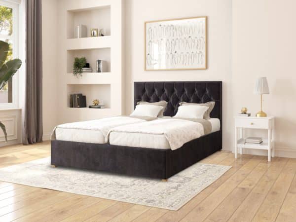 Aspire Electric Adjustable Bed Olivier Upholstered | Bed Sava