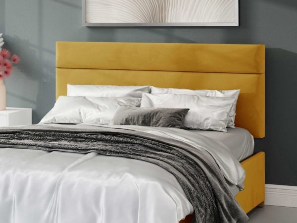 Aspire Fontaine Upholstered 60cm Headboard | Bed Sava