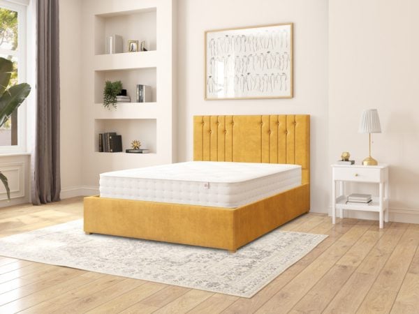 Aspire Harlow Upholstered Ottoman Bed | Bed Sava