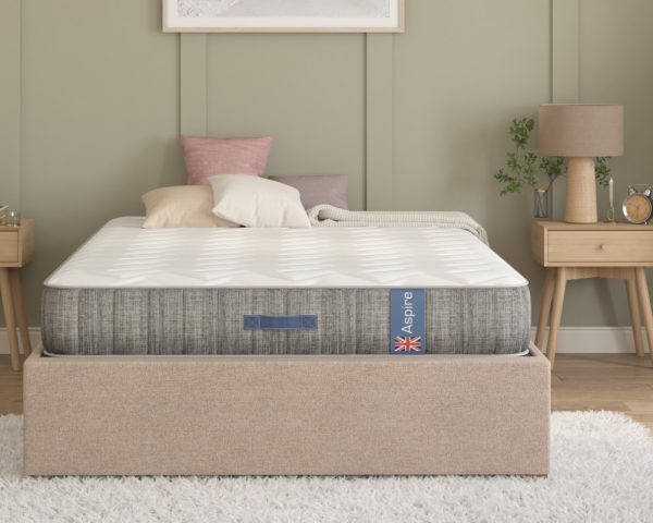 Aspire Natural Wool Pocket Eco Hybrid Mattress | Bed Sava