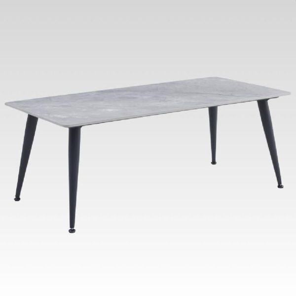 Attica Sintered Stone Rectangular Coffee Table In Grey | Bed Sava