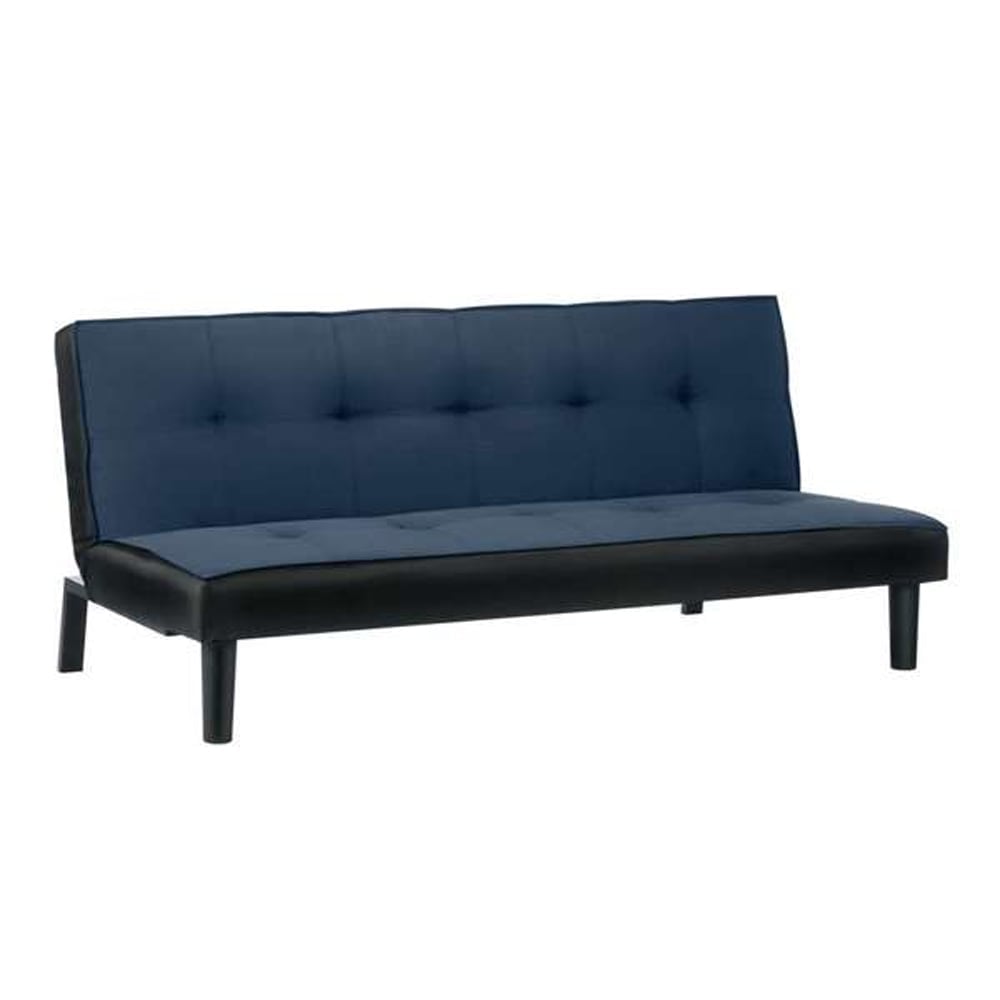Aurorae Fabric Sofa Bed In Midnight Bed