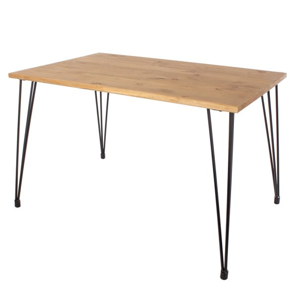 Avoch Large Wooden Rectangular Dining Table In Oak | Bed Sava