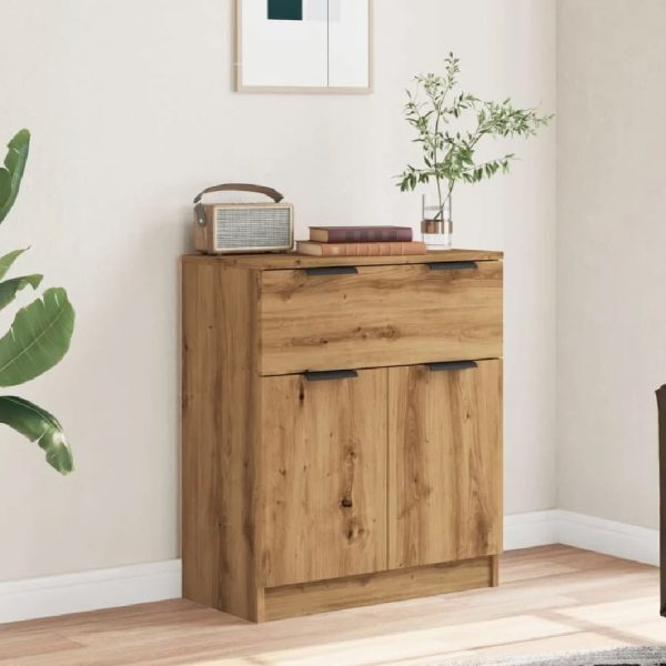 Aylesbury Wooden Sideboard With 2 Doors 1 Drawer In Oak | Bed Sava