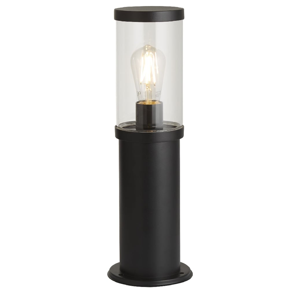 Bakerloo Polycarbonate Outdoor Post Lamp Small In Black