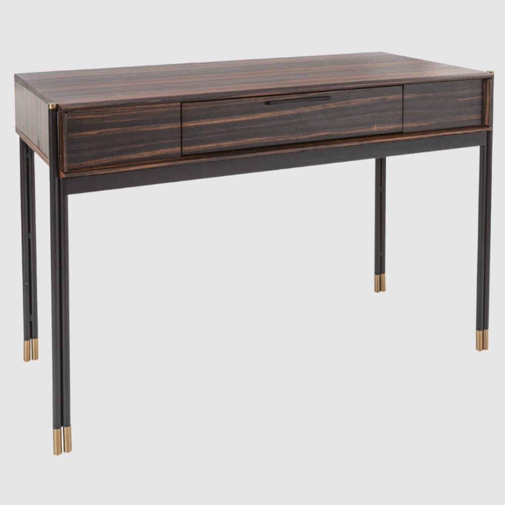 Balta Wooden Dressing Table With 1 Drawer In Ebony