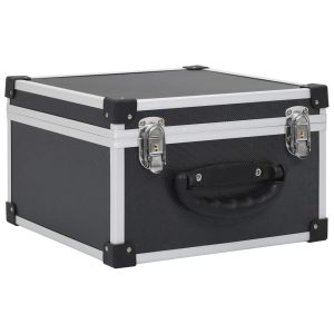 Bandera ABS Aluminium CD Storage Case In Black | Bed Sava
