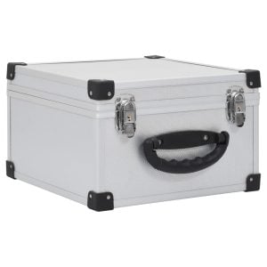 Bandera ABS Aluminium CD Storage Case In Silver | Bed Sava