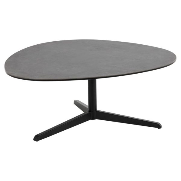 Barstow Large Ceramic Coffee Table In Black Fairbanks | Bed Sava