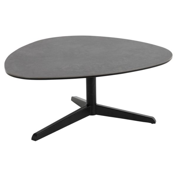 Barstow Small Ceramic Coffee Table In Black Fairbanks | Bed Sava