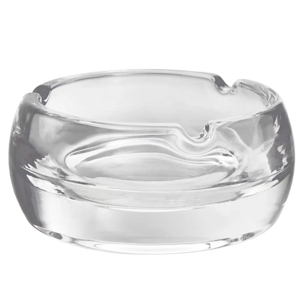 Beaumont Small Crystal Plain Ashtray In Clear