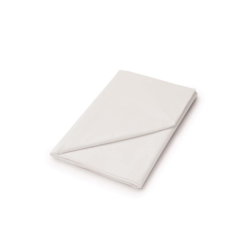 1951 Plain Dye Percale Single Flat Sheet, Putty