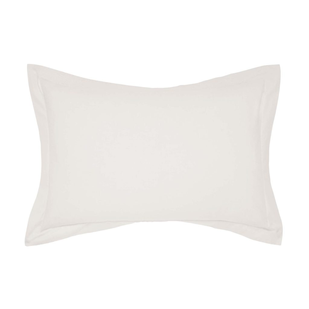 1951 50/50 Percale Oxford Pillowcase, Putty