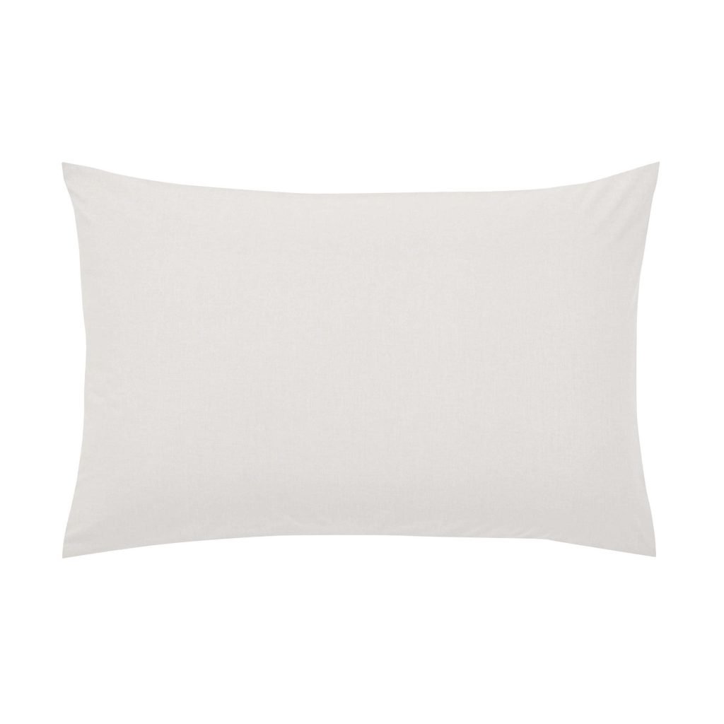 1951 50/50 Percale Standard Pillowcase, Putty