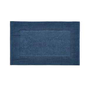 Bedeck 1951 Alessa Bath Mat Denim | Bed Sava