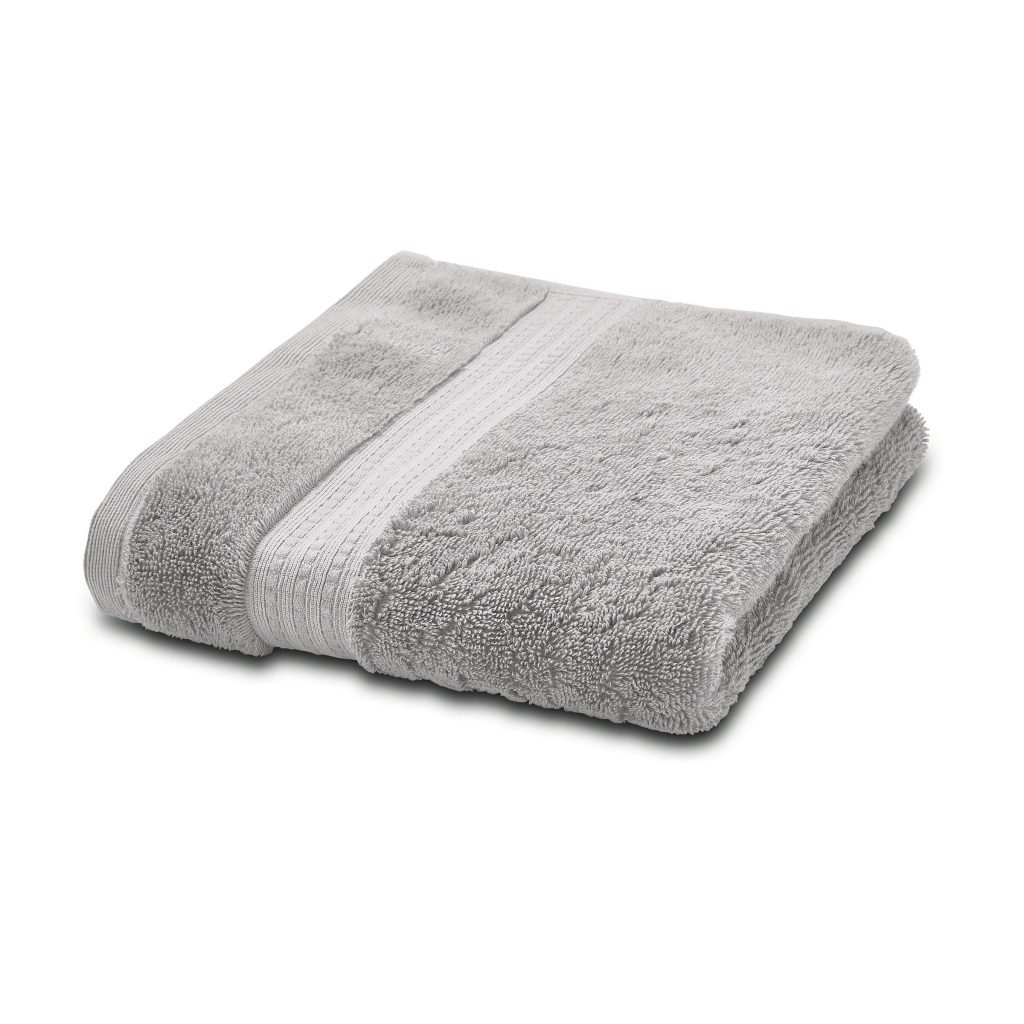 Bedeck 1951 Alessa Bath Sheet, Silver