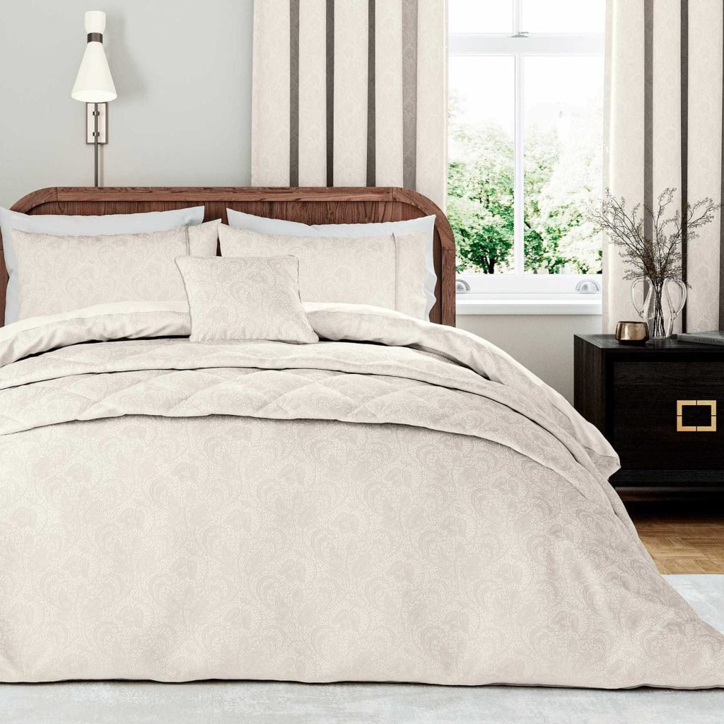 1951 Ashleigh Double Duvet Cover Set, Cashmere