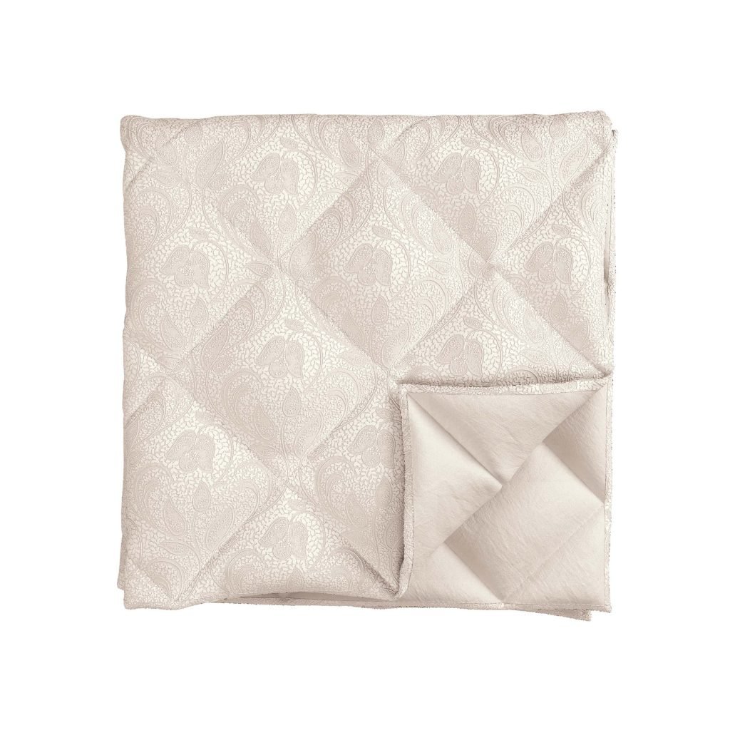 1951 Ashleigh Quilted Throw, Cashmere