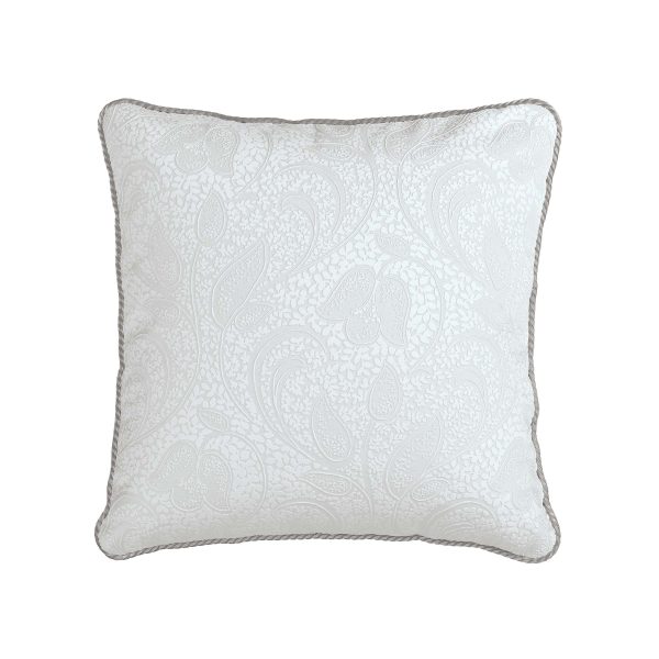 1951 Ashleigh Cushion 40cm x 40cm Platinum | Bed Sava