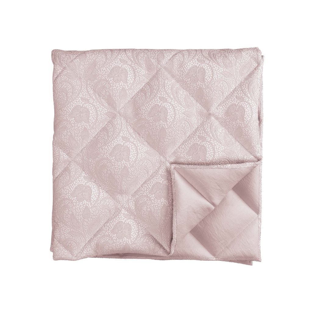 1951 Ashleigh Quilted Throw, Tuberose
