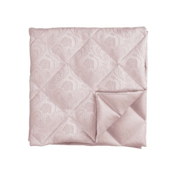 1951 Ashleigh Quilted Throw Tuberose | Bed Sava