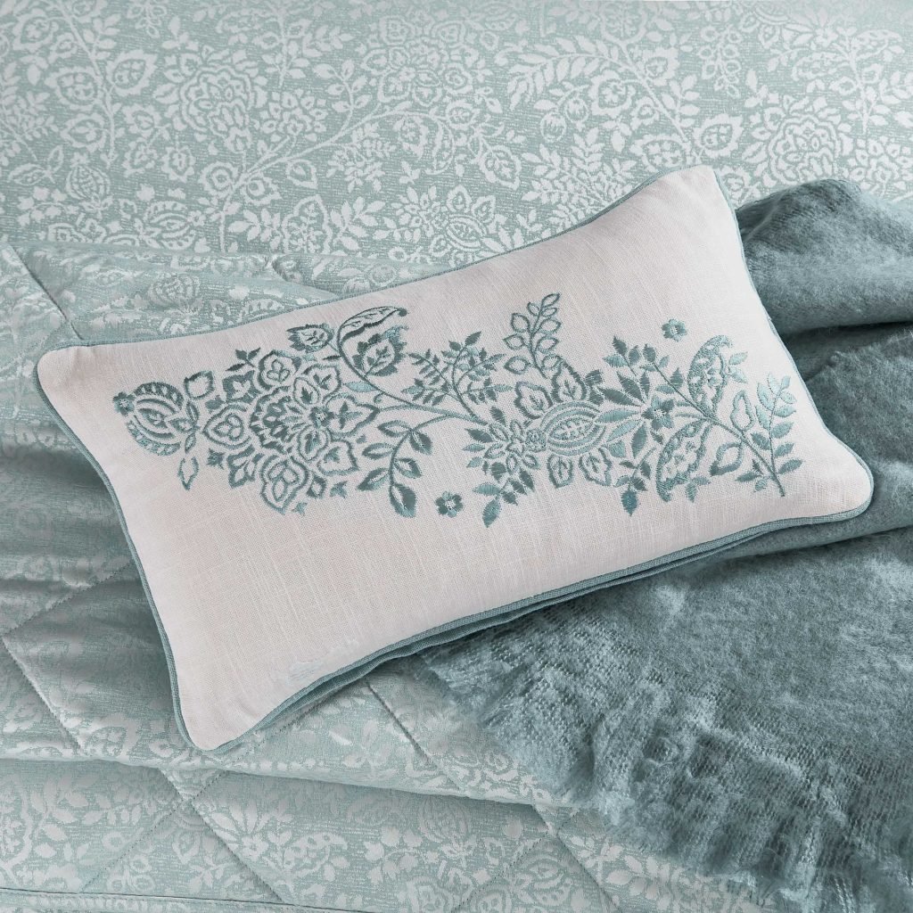 1951 Atea Cushion 30cm x 50cm, Duck Egg