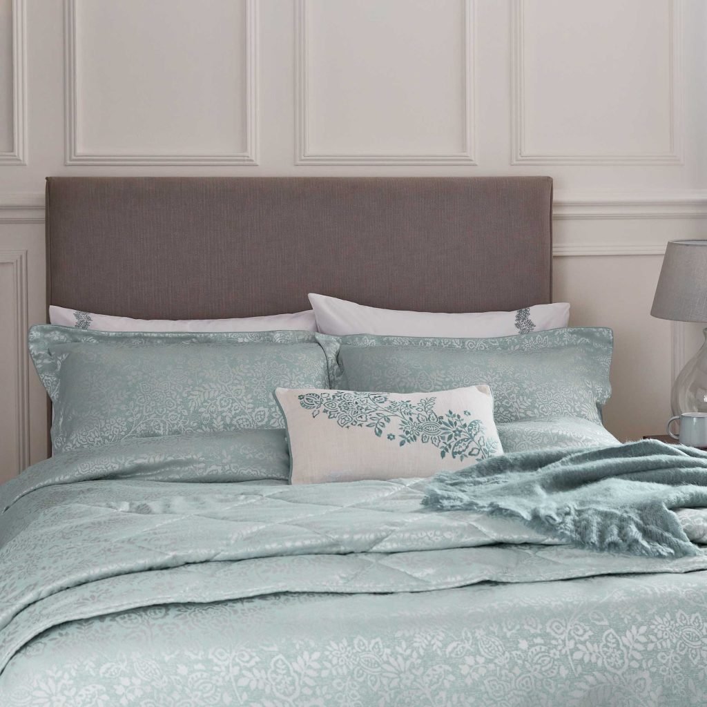 1951 Atea Kingsize Duvet Cover Set, Duck Egg