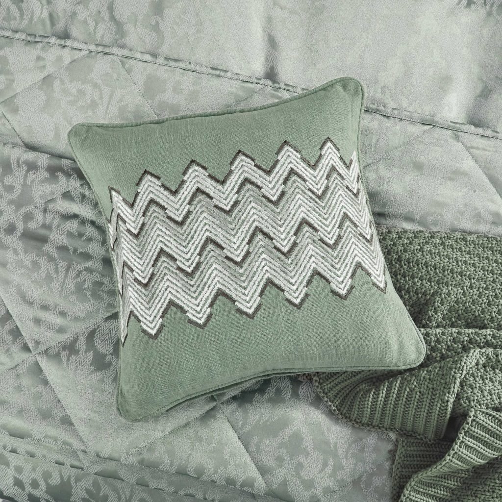 1951 Kadir Cushion 40cm x 40cm, Sage