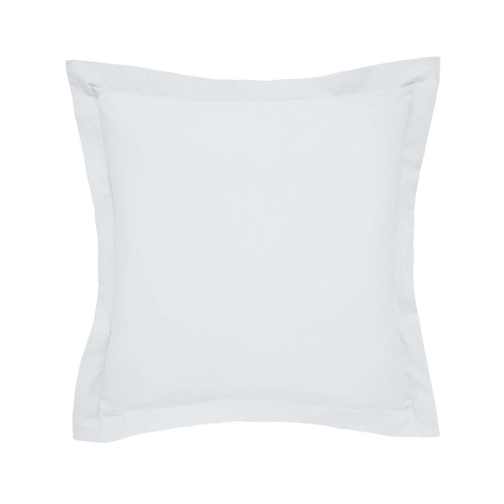 1951 50/50 Percale Square Pillowcase, Silver