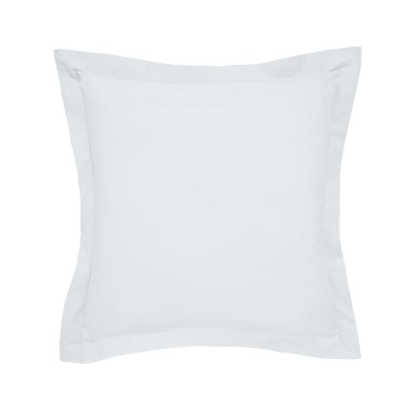 1951 5050 Percale Square Pillowcase Silver | Bed Sava