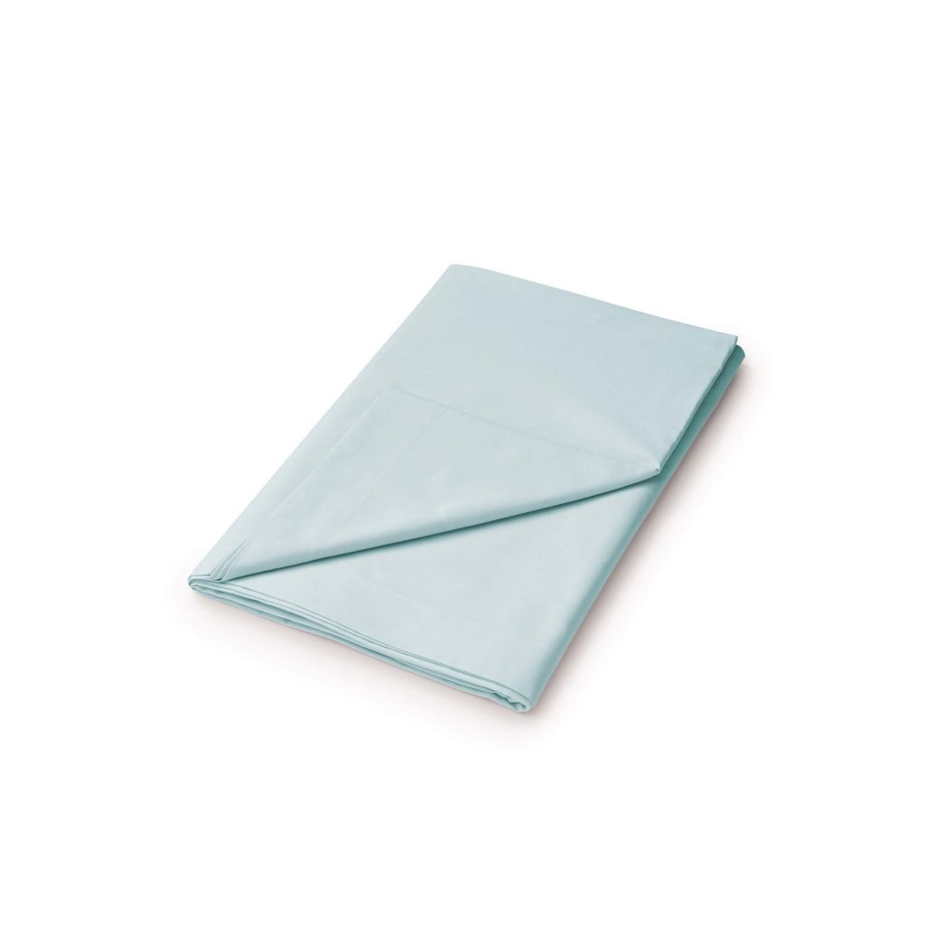 1951 Plain Dye Percale Single Flat Sheet, Celadon
