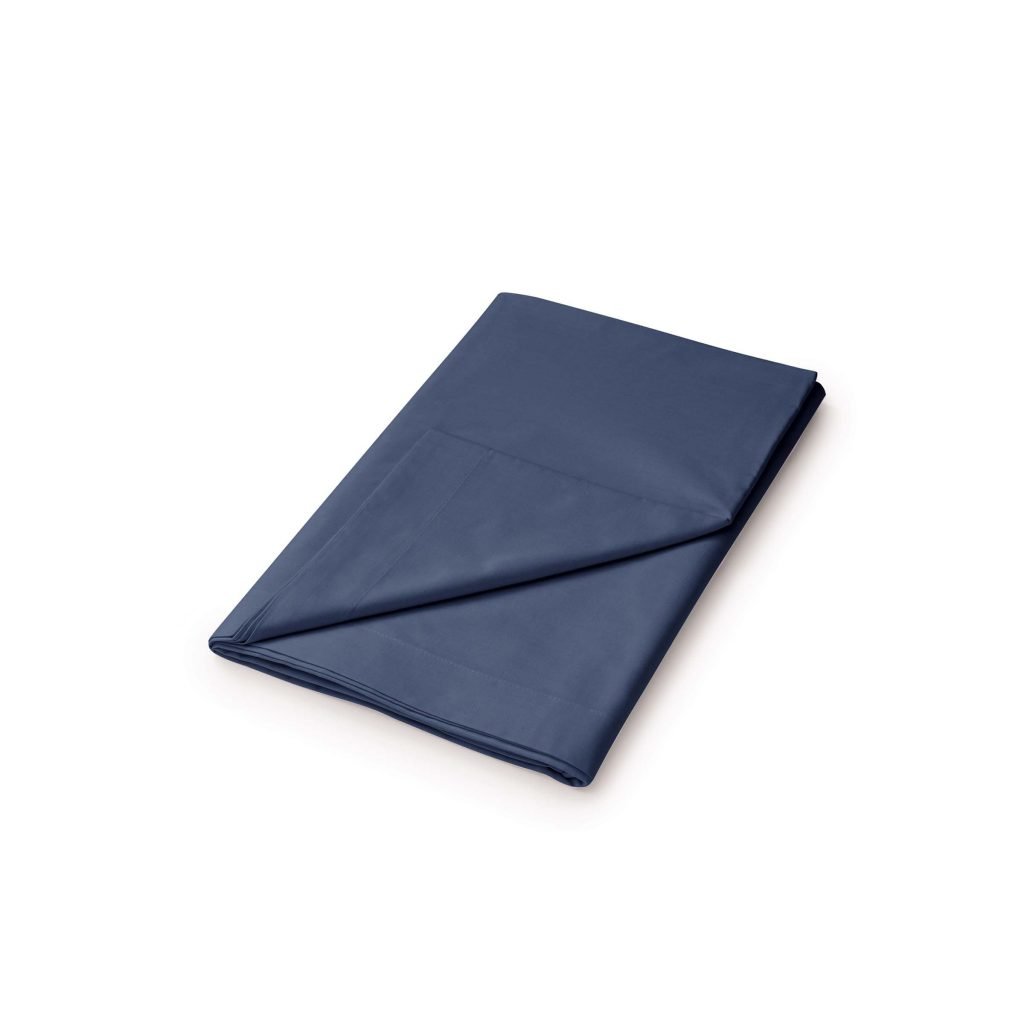 1951 Plain Dye Percale Single Flat Sheet, Ink