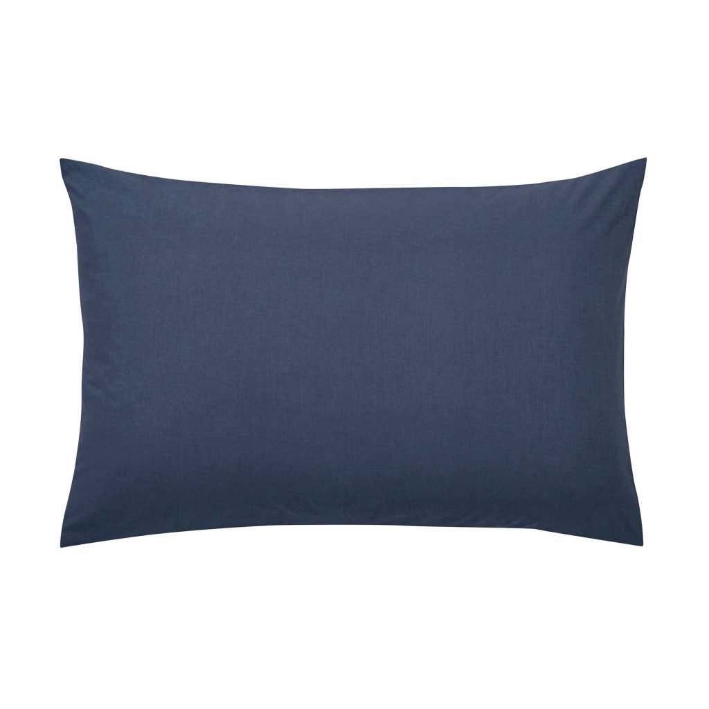 1951 50/50 Percale Standard Pillowcase, Ink
