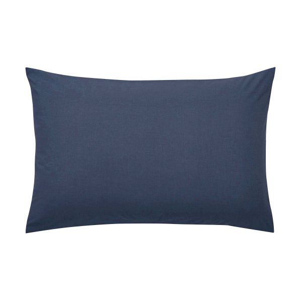 1951 5050 Percale Standard Pillowcase Ink | Bed Sava