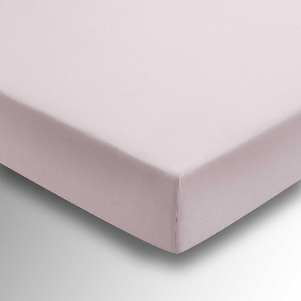 1951 Plain Dye Percale Single Fitted Sheet, Tuberose