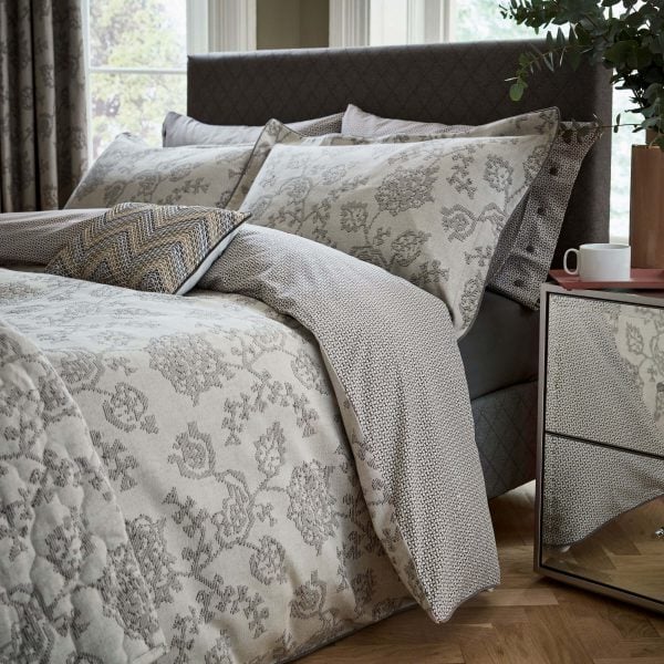 Bedeck Of Belfast Canna Single Duvet Cover Marble | Bed Sava