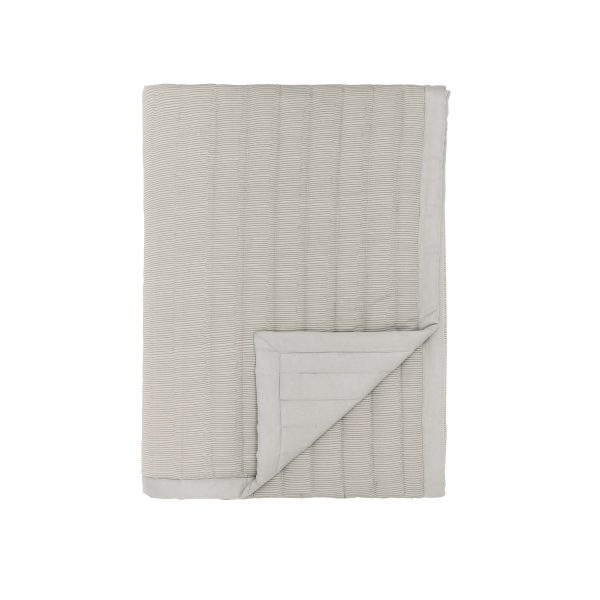 Bedeck of Belfast Cora Throw LinenGrey | Bed Sava