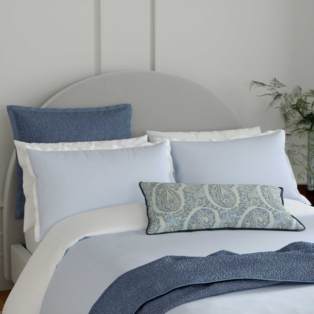 Bedeck of Belfast Demi Super Kingsize Duvet Cover Set, Blue