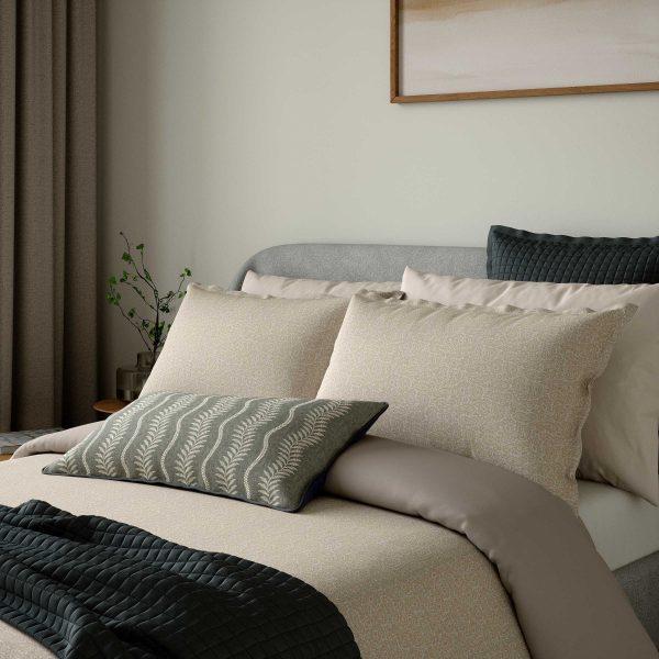 Bedeck of Belfast Emmy Super Kingsize Duvet Cover Set Mink | Bed Sava