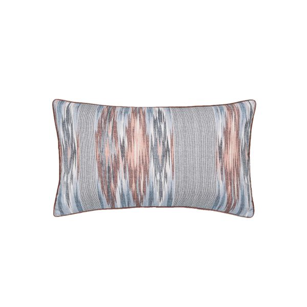 Bedeck of Belfast Estelle Cushion 70cm x 40cm ChambrayPink | Bed Sava
