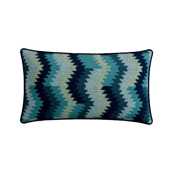 Bedeck of Belfast Hallie Cushion 70cm x 40cm Celadon | Bed Sava