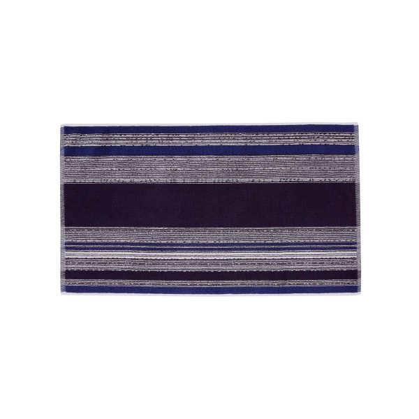 Bedeck of Belfast Imara Bath Mat Navy | Bed Sava