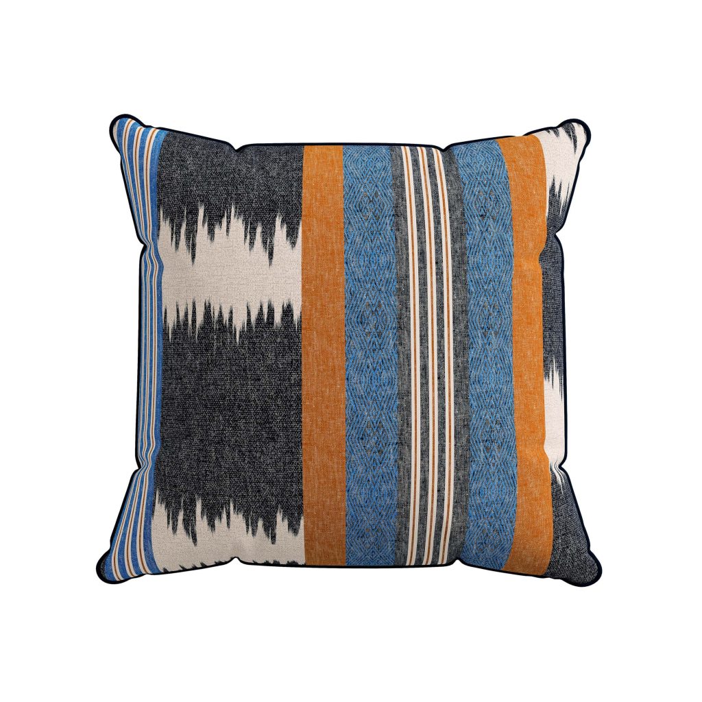 Bedeck of Belfast Kotana Cushion 50cm x 50cm, Navy