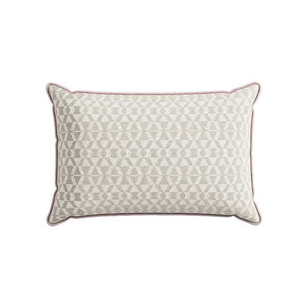 Bedeck of Belfast Maduri Cushion 70cm x 40cm SilverTuberose | Bed Sava