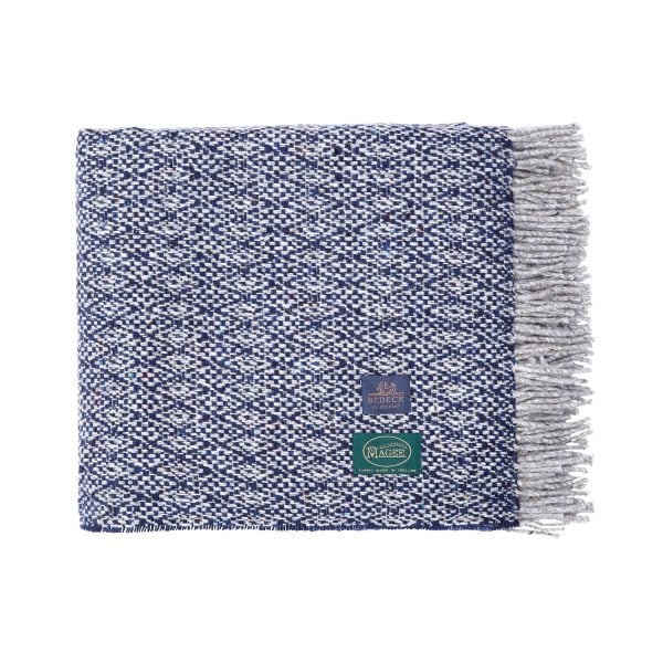 Bedeck of Belfast Moro Woven Throw Midnight | Bed Sava