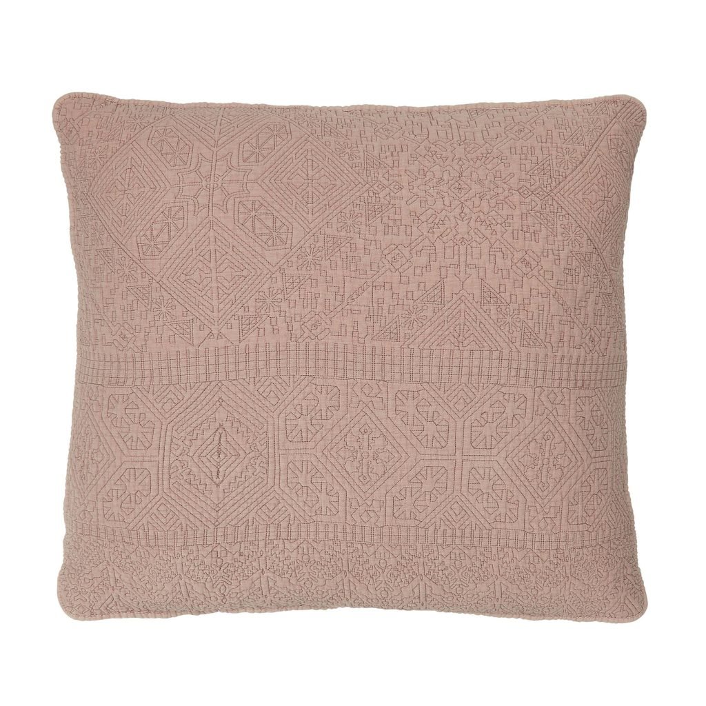 Bedeck of Belfast Marielle Sham Pillowcase, Coral