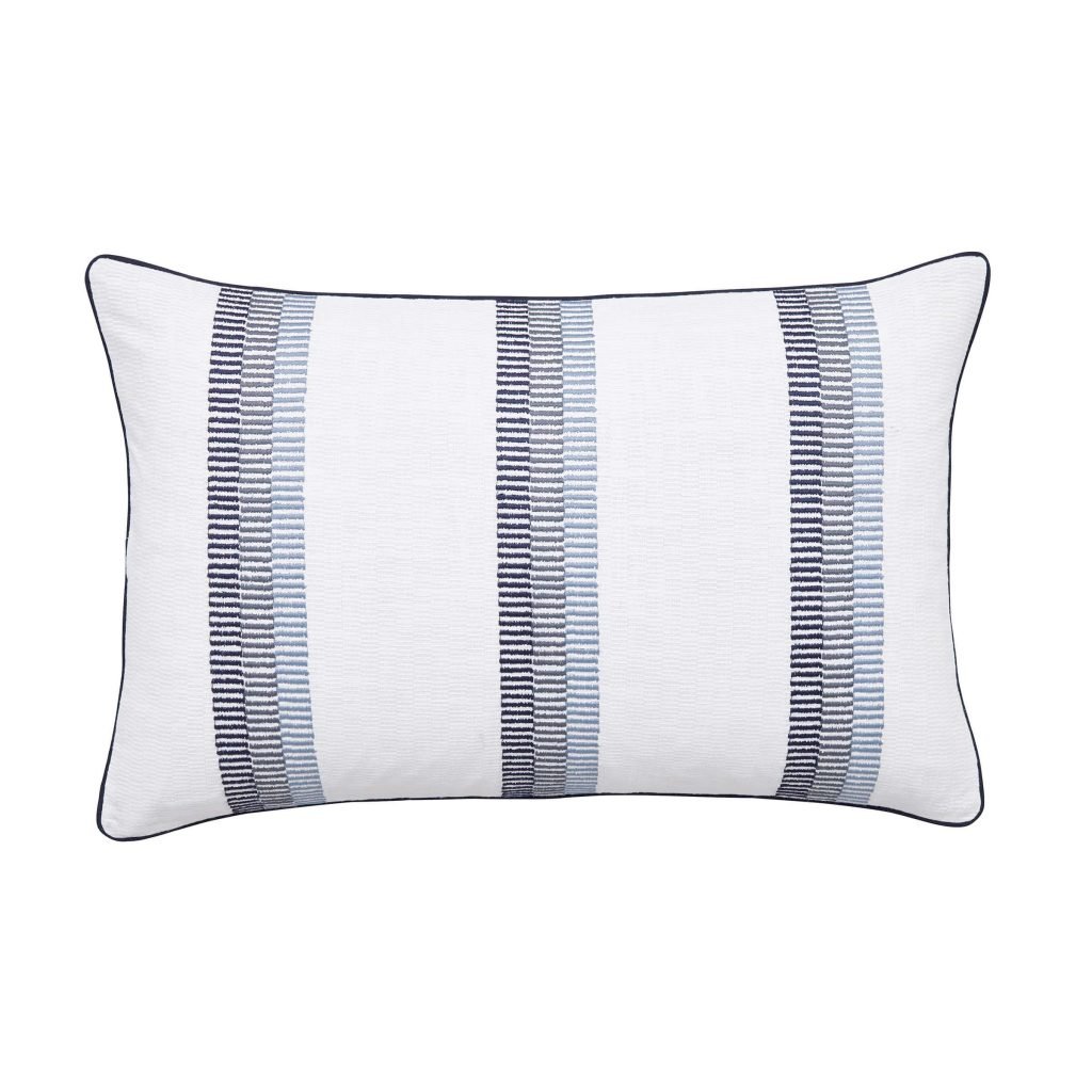 Bedeck of Belfast Oka Cushion 60cm x 40cm, Midnight