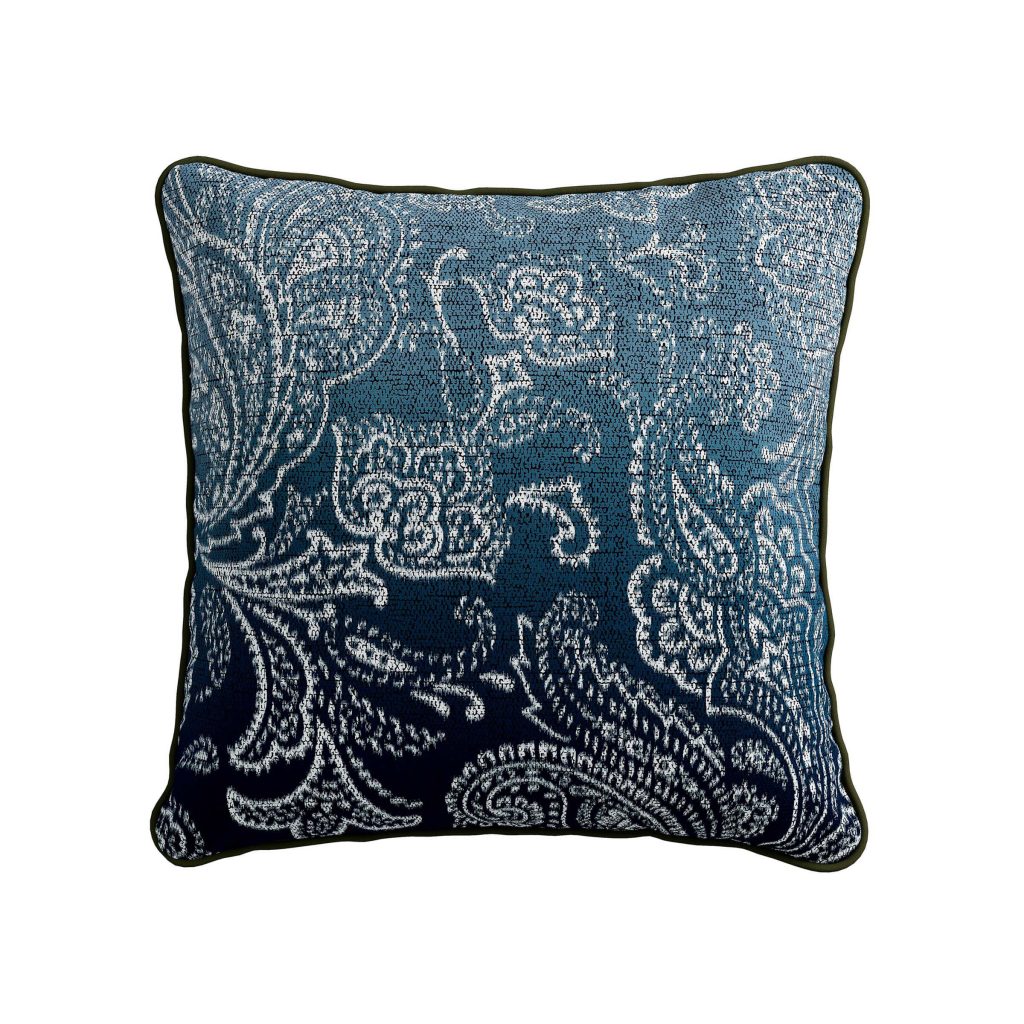 Bedeck of Belfast Oren Cushion 50cm x 50cm, Teal
