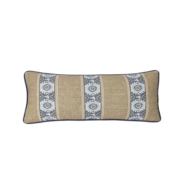 Bedeck of Belfast Rayanne Cushion 70cm x 30cm Soft Teal  Green | Bed Sava