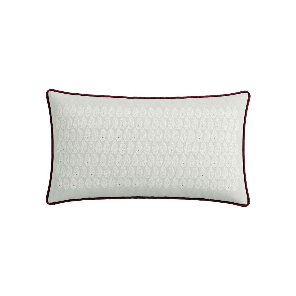Bedeck of Belfast Sato Cushion 70cm x 40cm, Mulberry